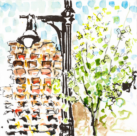 Fresh Brick, Fall Leaves