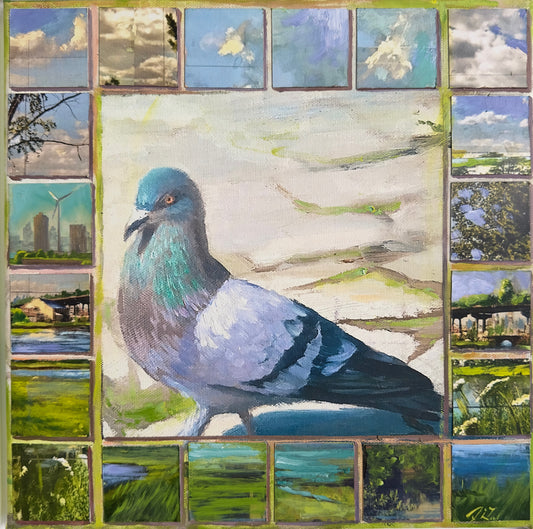 Pigeon Mosaic