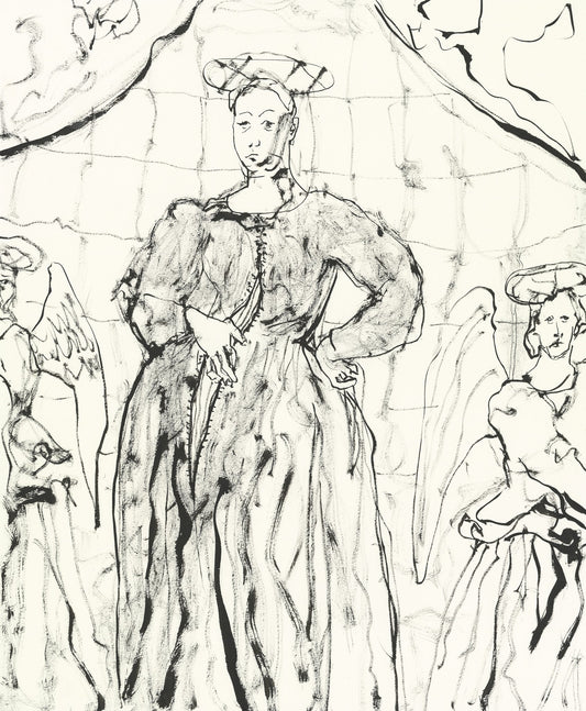 After Piero Della Francesca's Madonna del Parto 2 (c 1455)