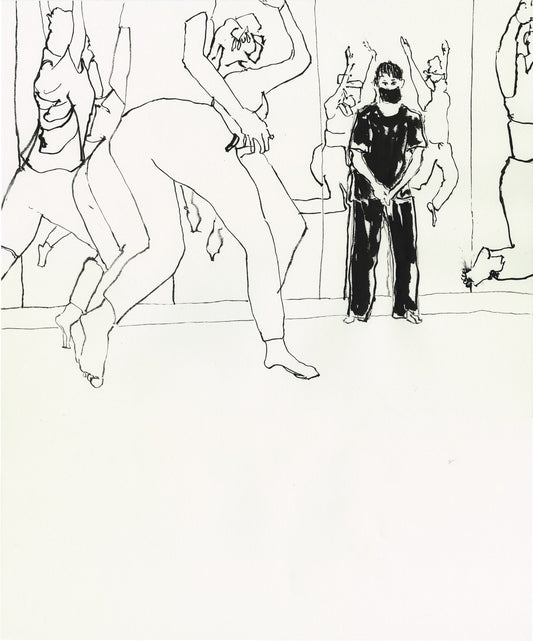 Connie Teaching in Black