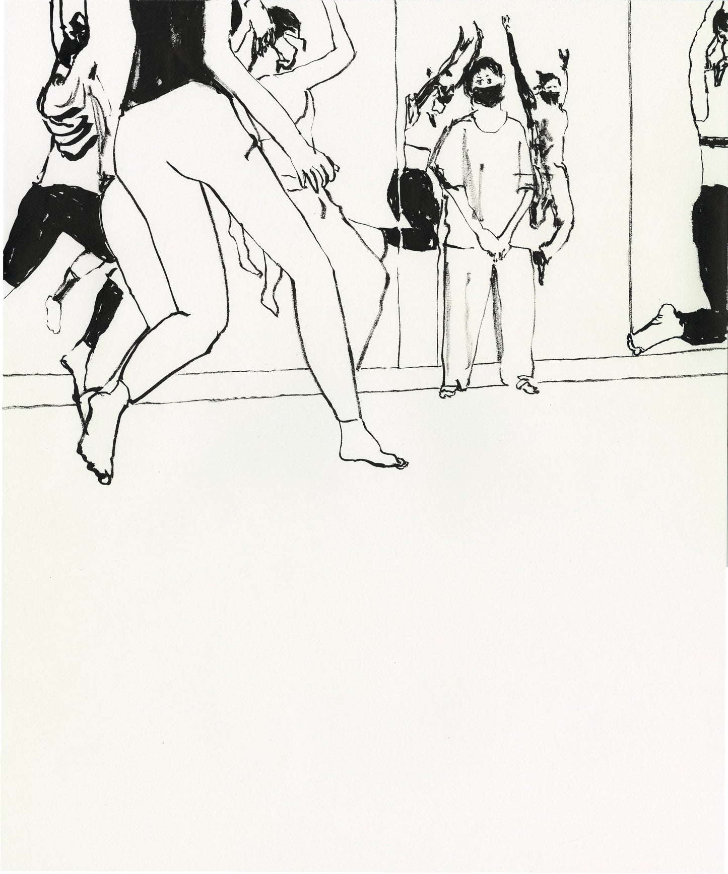 Connie Teaching in White