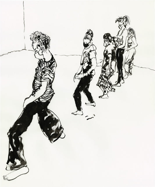 Five Dancers Dancing