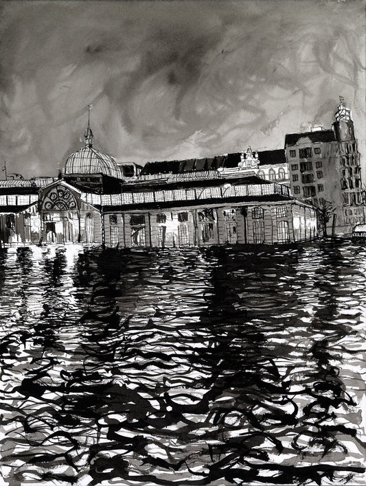 Flash Flood at the Hamburg Fish Market