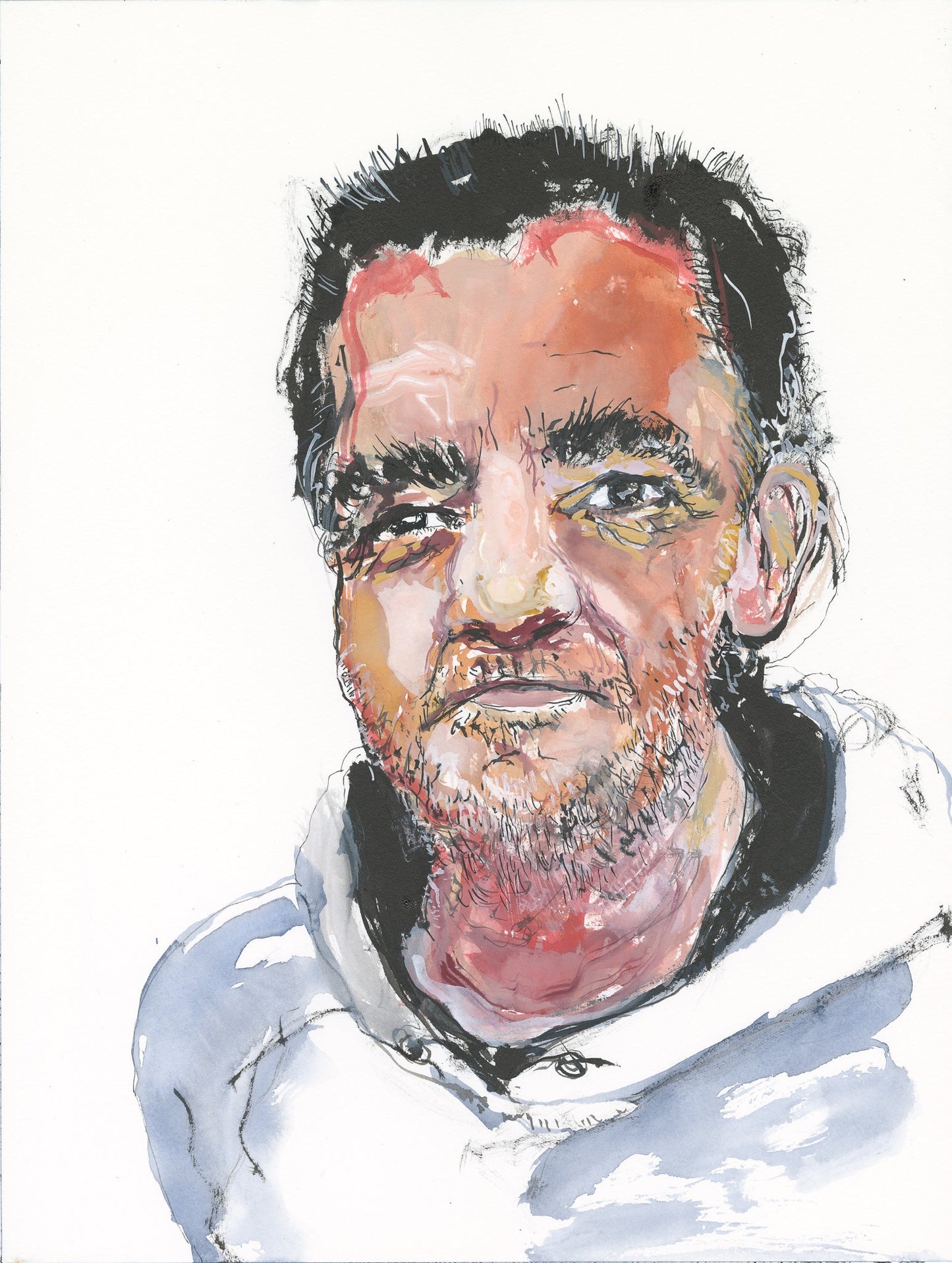 Portrait of George Sandstrom - CHiPS Guest and Painter