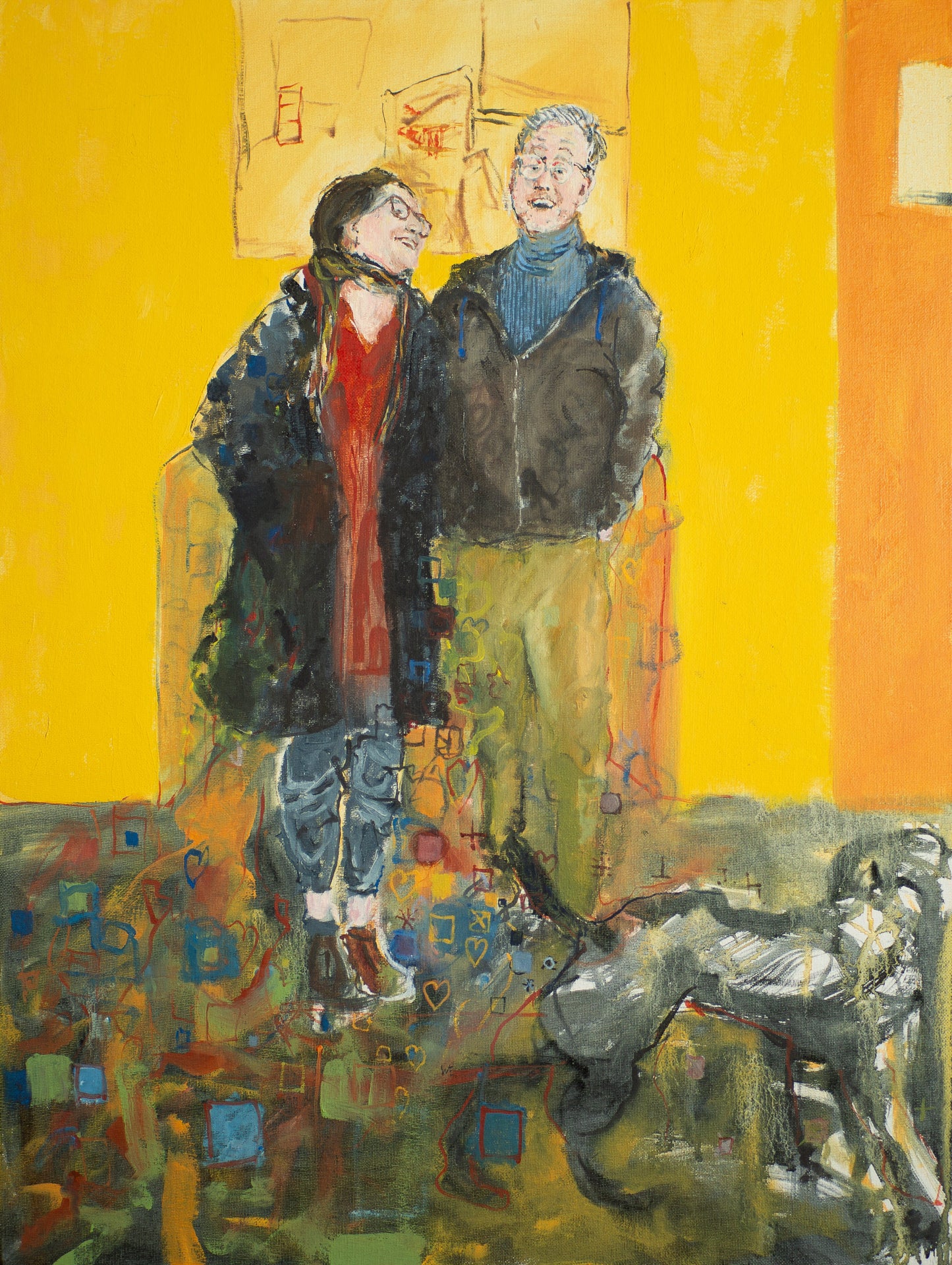 Michael and Joanna at Home with Nero